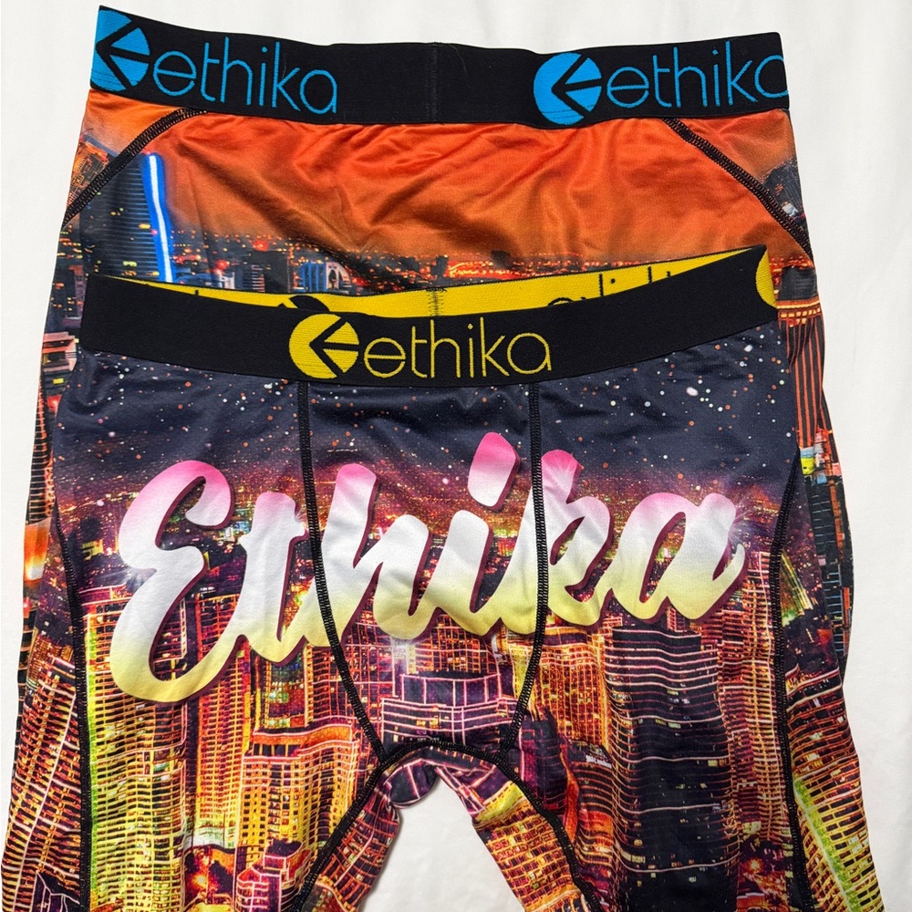 Ethika Vibrant Cityscape Boxer Briefs